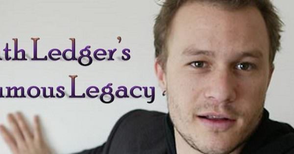 Heath Ledger's Posthumous Legacy   Amethyst Recovery Center