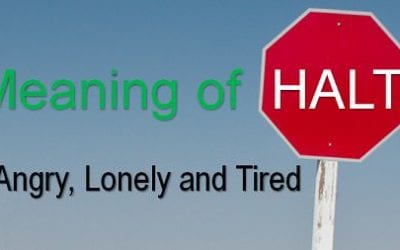 The Meaning of HALT – Hungry, Angry, Lonely and Tired