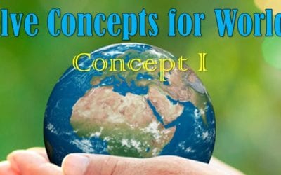 The Twelve Concepts for World Service: Concept I