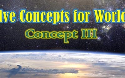 The Twelve Concepts for World Service: Concept III