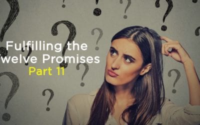 Fulfilling the Twelve Promises: Part 11