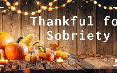 Thankful for Sobriety