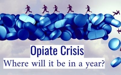 Where will the opiate crisis be a year from now?